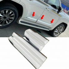 Молдінги дверей (4 шт) Toyota Land Cruiser 300 2021- рр.