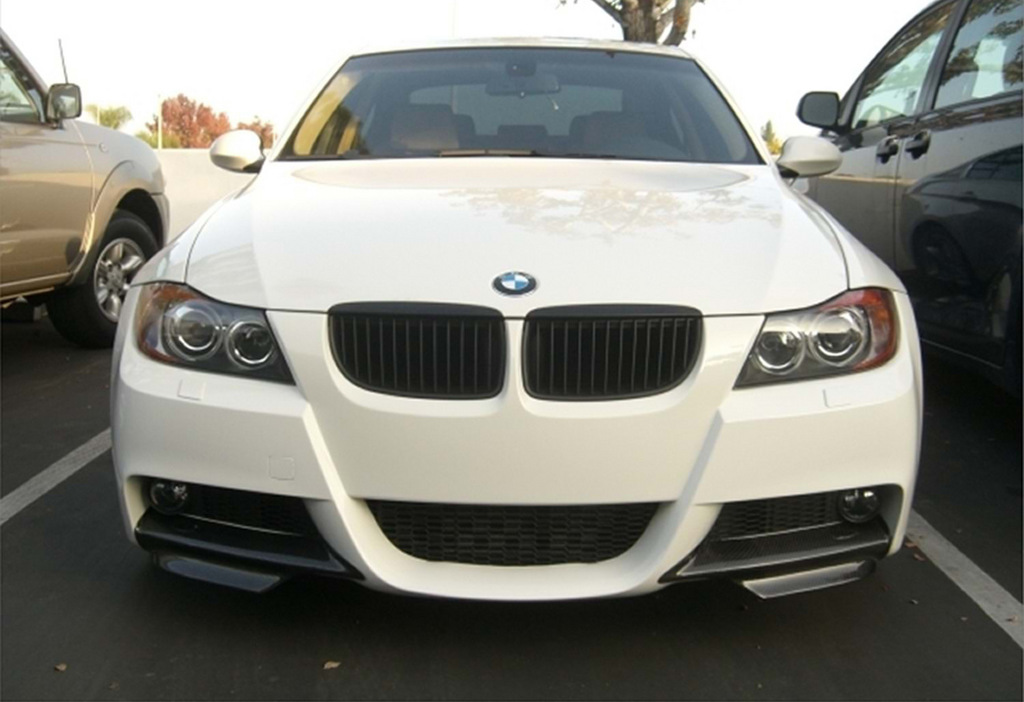 Накладка на передний бампер Flap (Для E-90 M Sport, 2005-2009) для BMW 3 серія E-90/91/92/93 рр