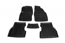 Килимки Stingray 3D (5 шт, поліуретан) Ford Focus II 2008-2011 рр.
