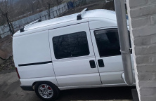 Перемички в штатні місця під ключ (2 шт) Сірий Peugeot Expert 1995-2007 рр.