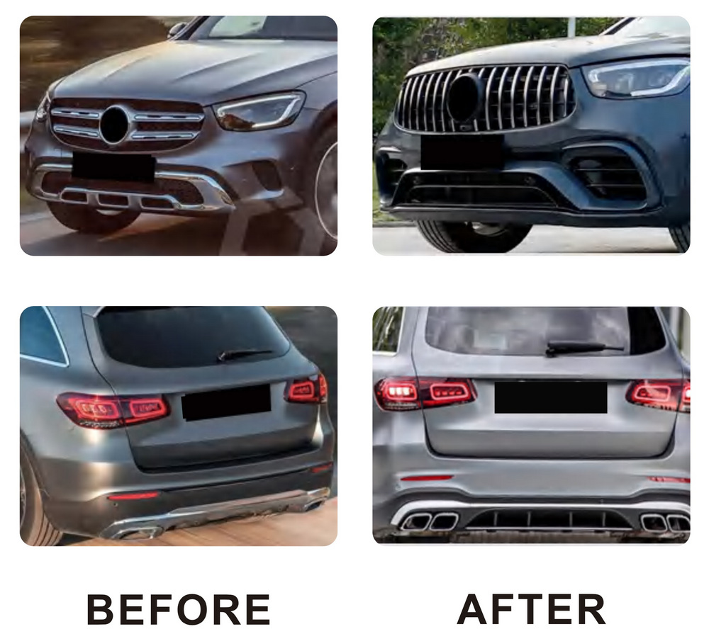 Комплект обвісів 2020-2022 (AMG GLC63) для Mercedes GLC X253 рр