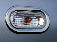 Обведення поворотника (2 шт, нерж) Seat MII 2011-2019 рр.