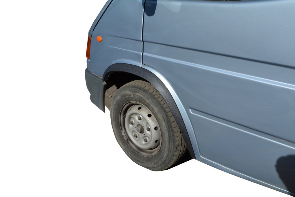 Накладки на арки (4 шт, чорні) для Ford Transit 1991-2000 рр