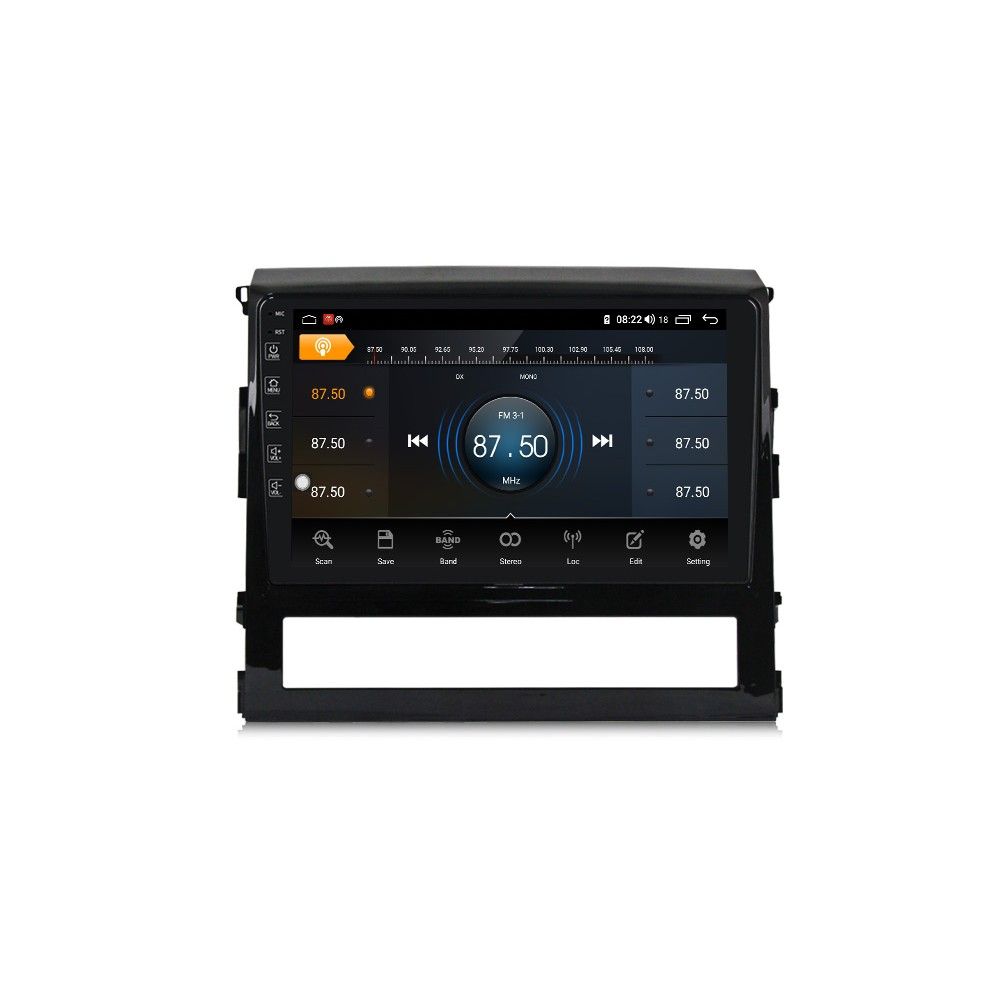 Штатна магнітола Torssen Toyota LC200 2016+ F9332 4G Carplay