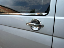 Накладки під ручки (нерж) 3 штуки. Carmos - турецька сталь Volkswagen T6 2015-2024 рр.