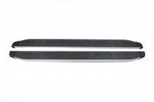 Бокові пороги Fullmond Black (2 шт., Алюміній) Довжина 193 см