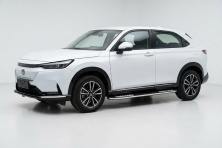 Бокові пороги Tayga V2 (2 шт., Алюміній) Honda HR-V 2021- рр.