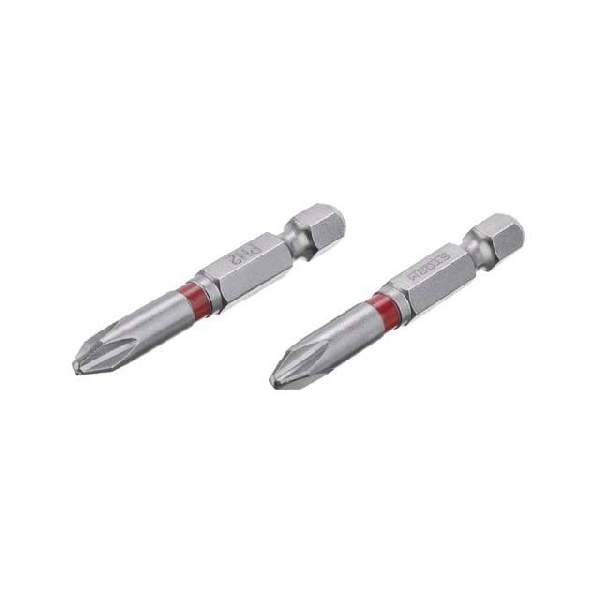Комплект отверточных насадок PH2 1/4*50мм, S2, уп. 2 ед., STORM