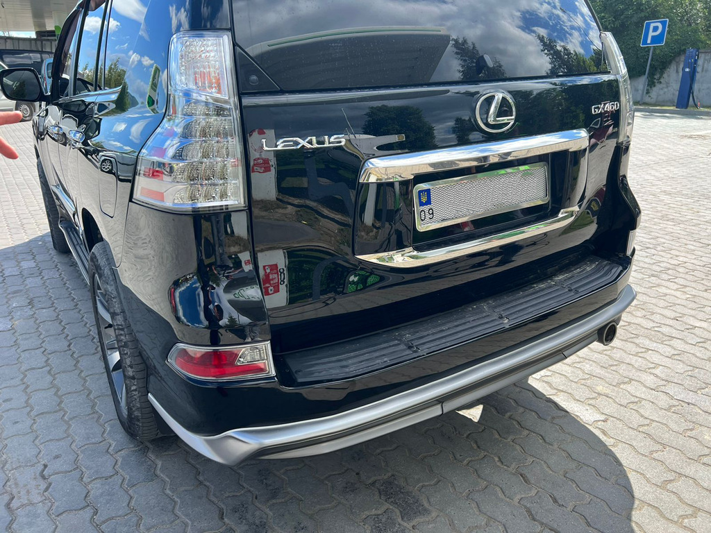 Передня і задня накладки (2013-2023, 2 шт) для Lexus GX460 рр
