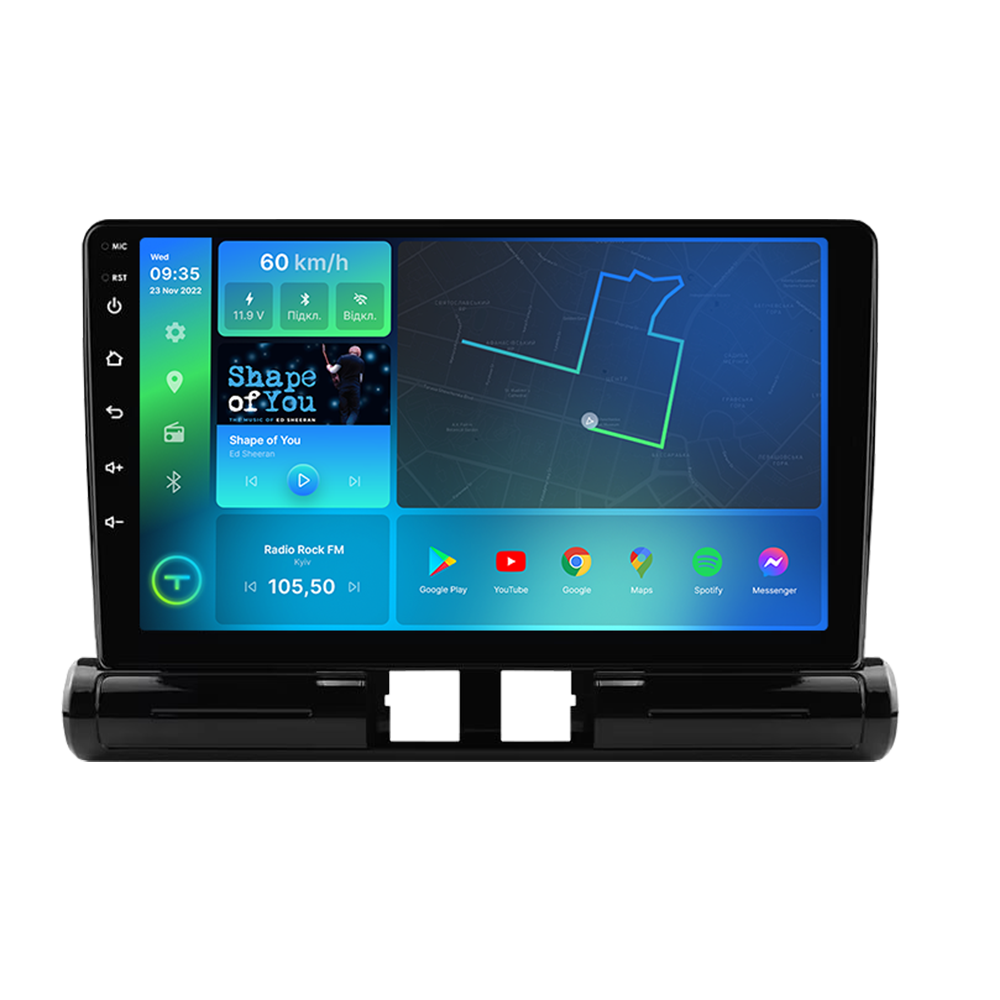 Штатна магнітола Torssen Citroen Aircross C3/C4 low F9432 4G Carplay DSP