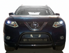 Кенгурятник WT005 Black (нерж) Nissan X-trail T32/Rogue 2014-2021 рр.