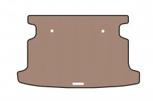 Гумовий килимок в багажник Carsuit (HB, бежевий) Toyota Corolla 2002-2007 рр.