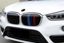 Ніздрі M-Look (2015-2019, M-Color з хром окантовкою) BMW X1 F48 2015-2022 рр.