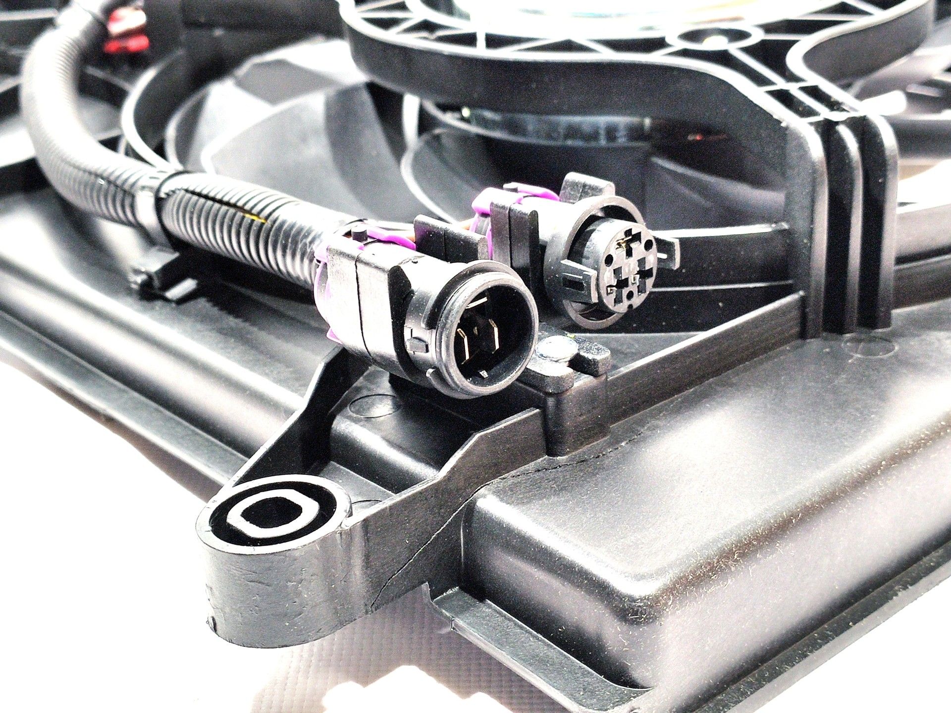 Вентилятор радіатора в зборі Chery Kimo/Jaggi/Beat KLM