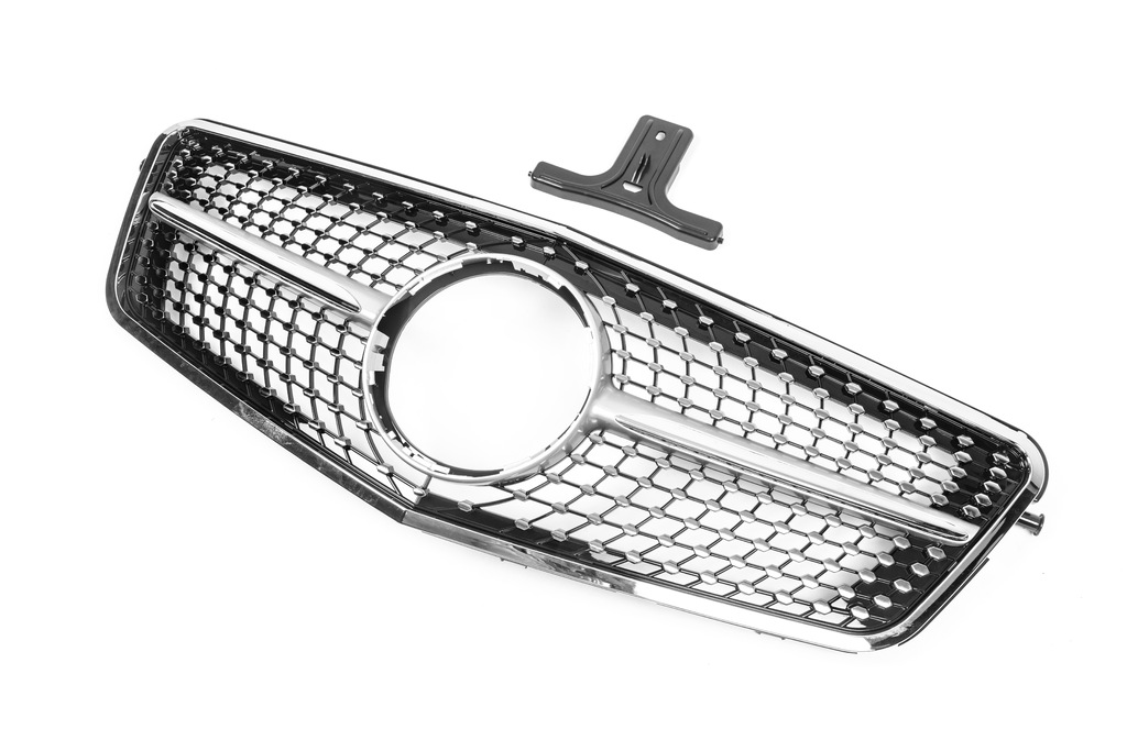 Передня решітка Diamond Silver (2009-2012) для Mercedes E-сlass W212 рр