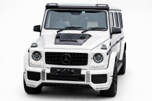 Накладка на капот BRBS (для 2004-2018, Карбон) Mercedes G сlass W463 1990-2018 гг.