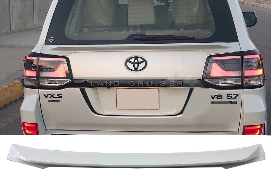 Спойлер WALD (нижній, 2016-2021) Чорний колір для Toyota Land Cruiser 200 рр