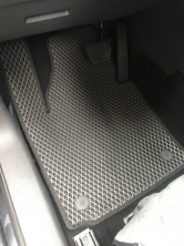 Килимки EVA (чорні) 5 шт, передні та задні (стандарт, 1 зсувні двері) Volkswagen Caddy 2015-2020 рр.