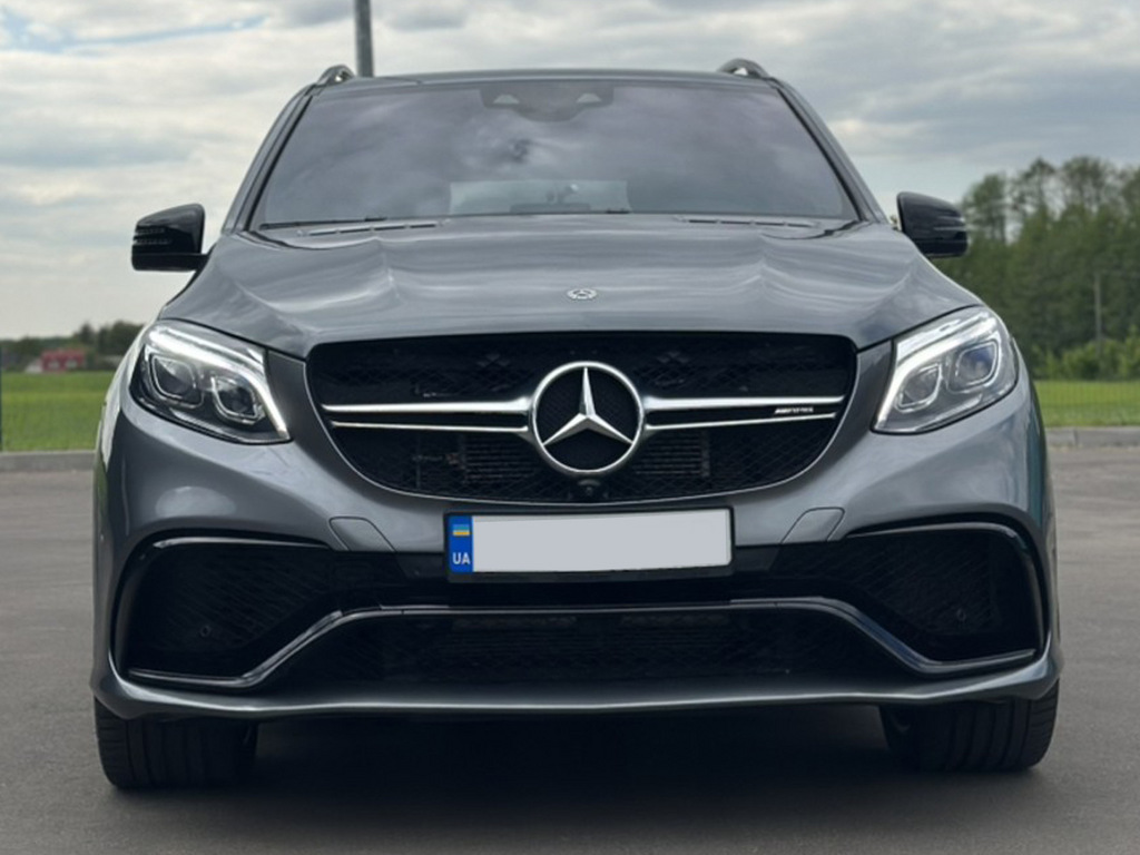 Комплект обвісів GLE63 AMG (з заднім дифузором) для Mercedes GLE/ML сlass W166 2011-2018 рр