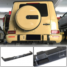Дифузор заднього бампера V1 (для G63 AMG, Карбон) Mercedes G сlass W463 2018-2024 рр.
