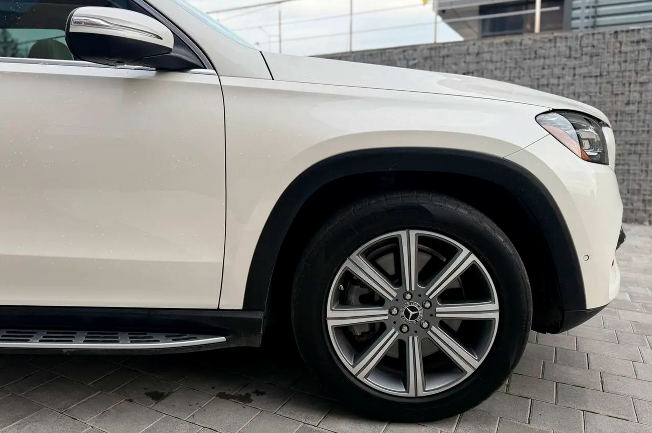 Бокові пороги (2 шт, OEM) для Mercedes GLS X167 2019- рр