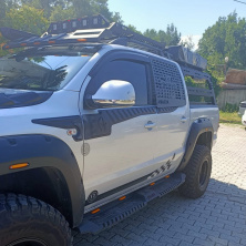 Верхні молдинги дверей (6 шт, ABS) Volkswagen Amarok 2010-2022 гг.