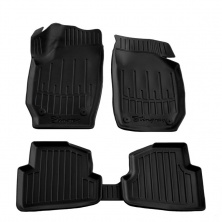 Килимки Stingray 3D (5 шт, поліуретан) Skoda Fabia 2007-2014 рр.