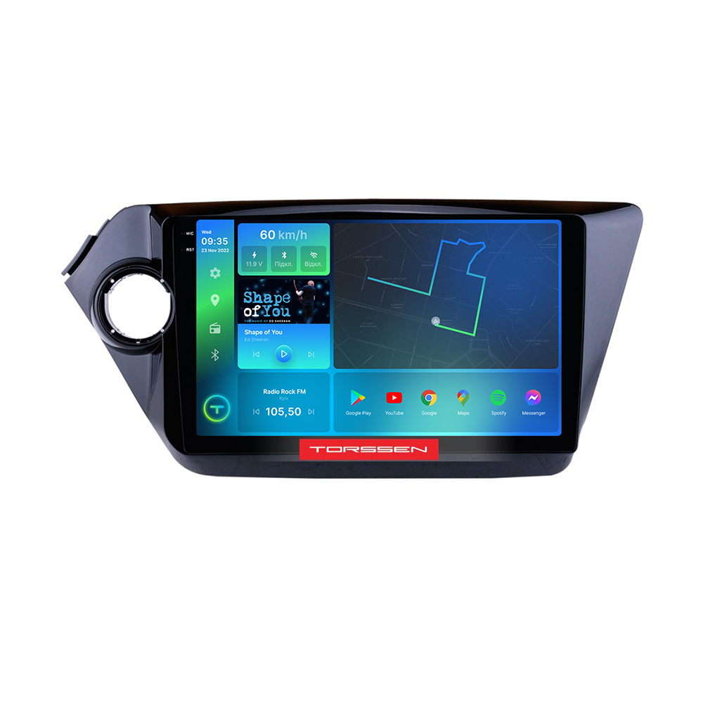 Штатна магнітола Torssen 2K Kia K2/Rio 17-18 FL9 4+64Gb 4G Carplay DSP