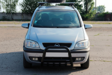 Кенгурятник QT006 Black (нерж) Opel Zafira A 1998-2005 рр.
