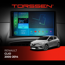 Штатна магнітола Torssen 2K Renault Clio 05-14 F9464 4G Carplay DSP