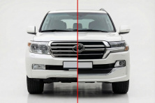 Комплект рестайлінгу з LC200 2008-2015 на 2019 Executive для Toyota Land Cruiser 200 рр