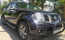 Кенгурятник WT003 Black (нерж) Nissan Pathfinder R51 2005-2014 рр.