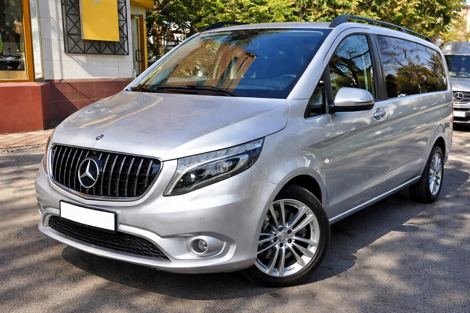 Передня решітка GT Panamericana Chrome (2014-2023 для Vito W447) для Mercedes Vito/V-class W447 2014- рр