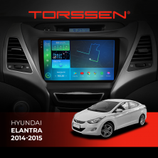 Штатна магнітола Torssen 2K DTS Hyundai Elantra 2014-2015 F9432 4G Carplay DSP