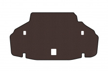 Гумовий килимок в багажник Carsuit (2007-2010, SD, Довга база, коричневий) Lexus LS 2007-2017 рр.
