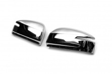 Хром накладки на дзеркала (2 шт) Toyota Land Cruiser 300 2021- рр.