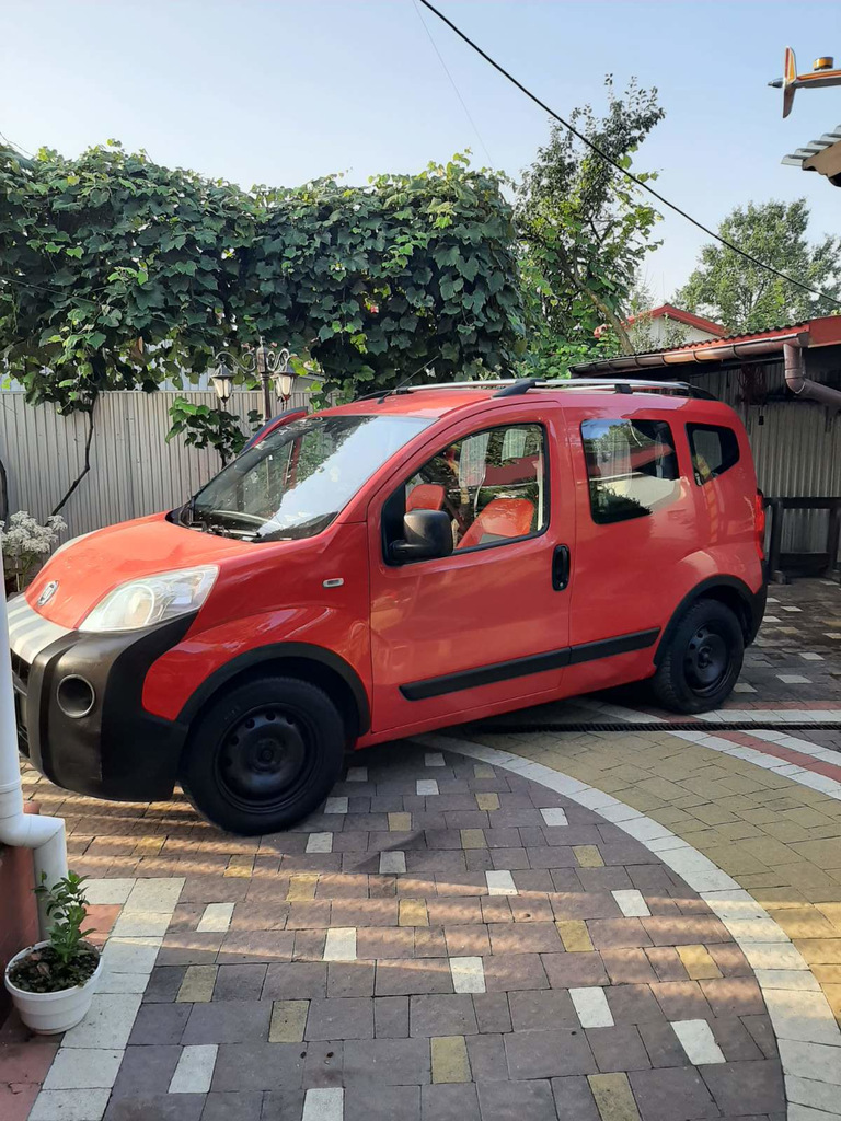 Накладки на арки (4 шт, чорні) 1 двері, ABS-пластик для Citroen Nemo 2007-2017 рр