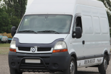 Передня дуга WT003 Black (нерж.) Renault Master 1998-2010 рр.