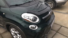Дефлектор капота 500L (Eurocap) Fiat 500/500L 2013-2022 рр.