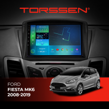 Штатная магнитола Torssen Ford Fiesta MK6 08-19 F9232 4G Carplay DSP