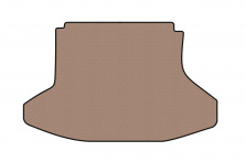 Гумовий килимок в багажник Carsuit (LB, бежевий) Toyota Prius 2003-2009 рр.
