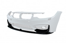 Передня Lip накладка (для M3-LOOK, чорний глянець) BMW 3 серія F30/F31 2012-2019 рр.