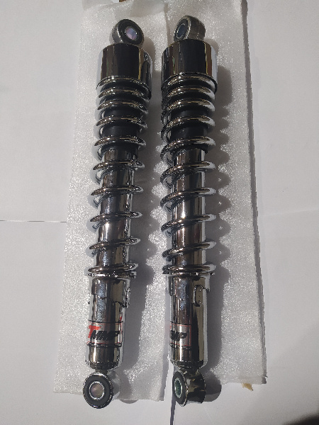 Амортизаторы (пара) ЯВА 330mm, регулируемые (хром) (TM) EVO