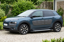 Бокові пороги Allmond Grey (2 шт., Алюміній) Citroen Cactus 2014-2020 рр.