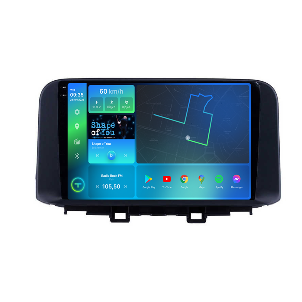 Штатна магнітола Torssen 2K DTS Hyundai Kona 17+ F10432 4G Carplay DSP