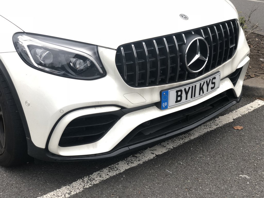 Передня решітка GT Panamericana (2015-2019) для Mercedes GLC coupe C253 рр