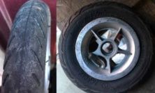 Колесо для детских колясок 6 * 1 1/4 IA-2613-15 Innova (в сборе) LTK