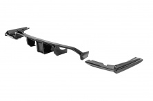 Дифузор заднього бампера LED (для M3, ABS) BMW 3 серія F30/F31 2012-2019 рр.