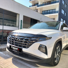 Дефлектор капота (EuroCap) Hyundai Tucson NX4 2021- рр.