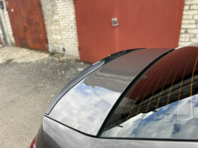 Спойлер LIP (Sunplex, чорний) (118,5см *5,5см) Peugeot 301 2012- рр.